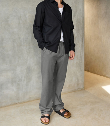 Loose Fit Stretch Trousers