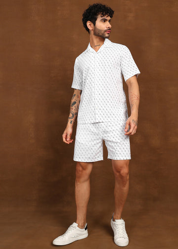 Fabmade Urban Dot Linen Co-Ord Set