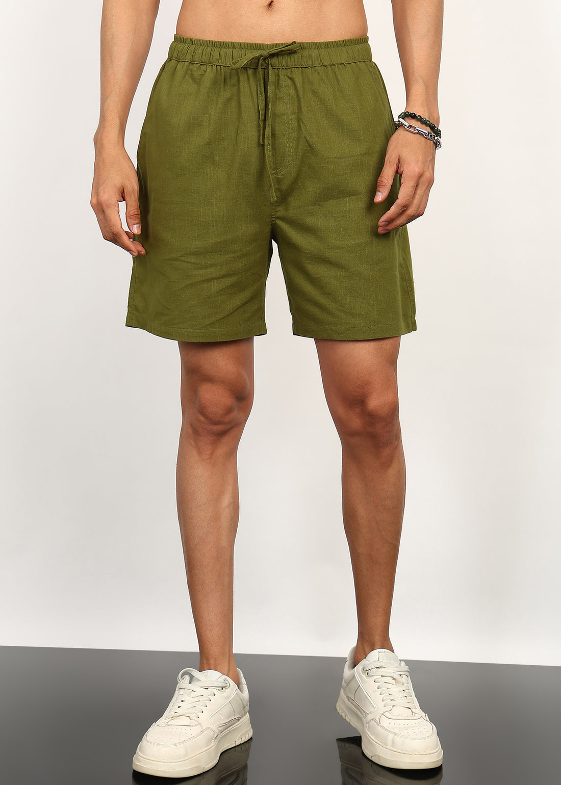 Fabmade Olive Ease Shorts