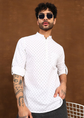 Fabmade Nova Dot Short Kurta
