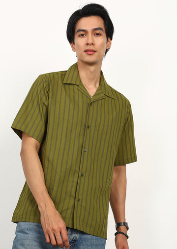 Fabmade Olive Rhythm Shirt