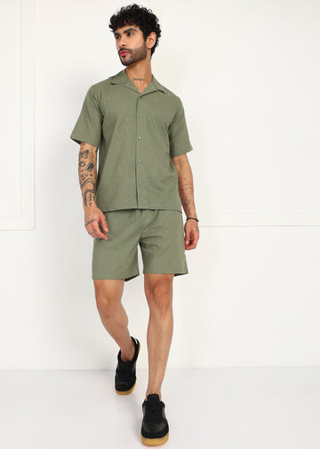 Fabmade Grove Ease Linen Co-Ord Set