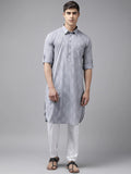Pure Cotton Pathani Kurta Pyjama for the Modern Man (Copy) - Fabmade