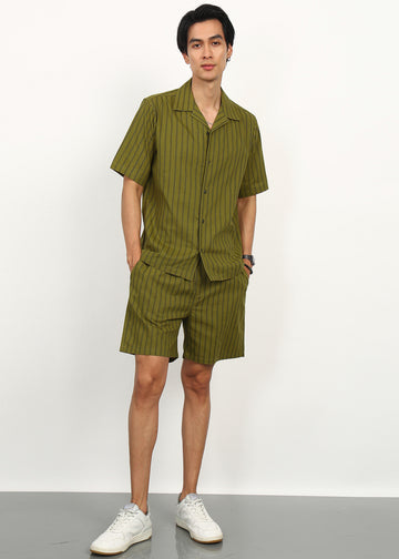 Fabmade Olive Breeze Co-Ord Set