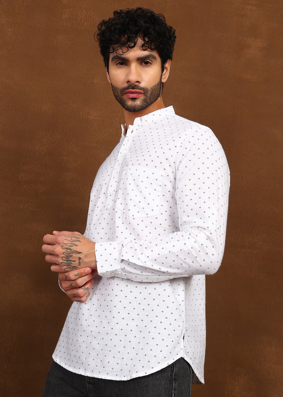 Fabmade Nova Dot Short Kurta