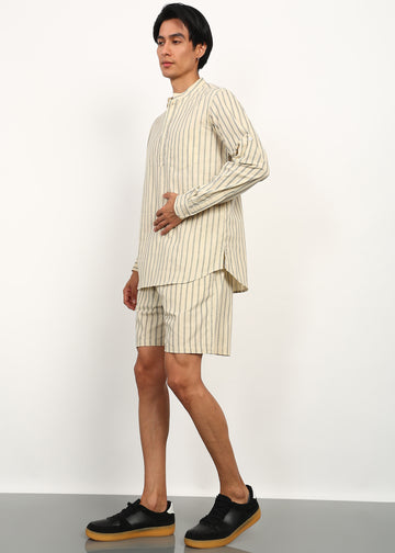 Fabmade Sandline Stripe Linen Co-ord Set