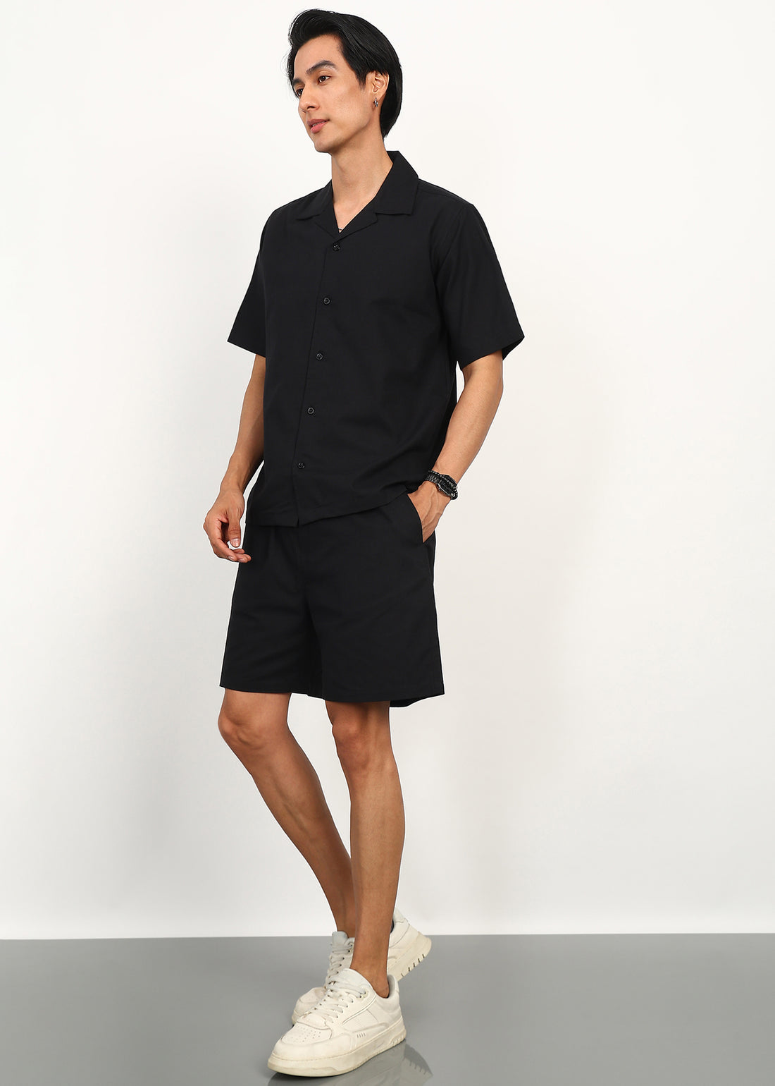 Fabmade Core Black Linen Co-Ord