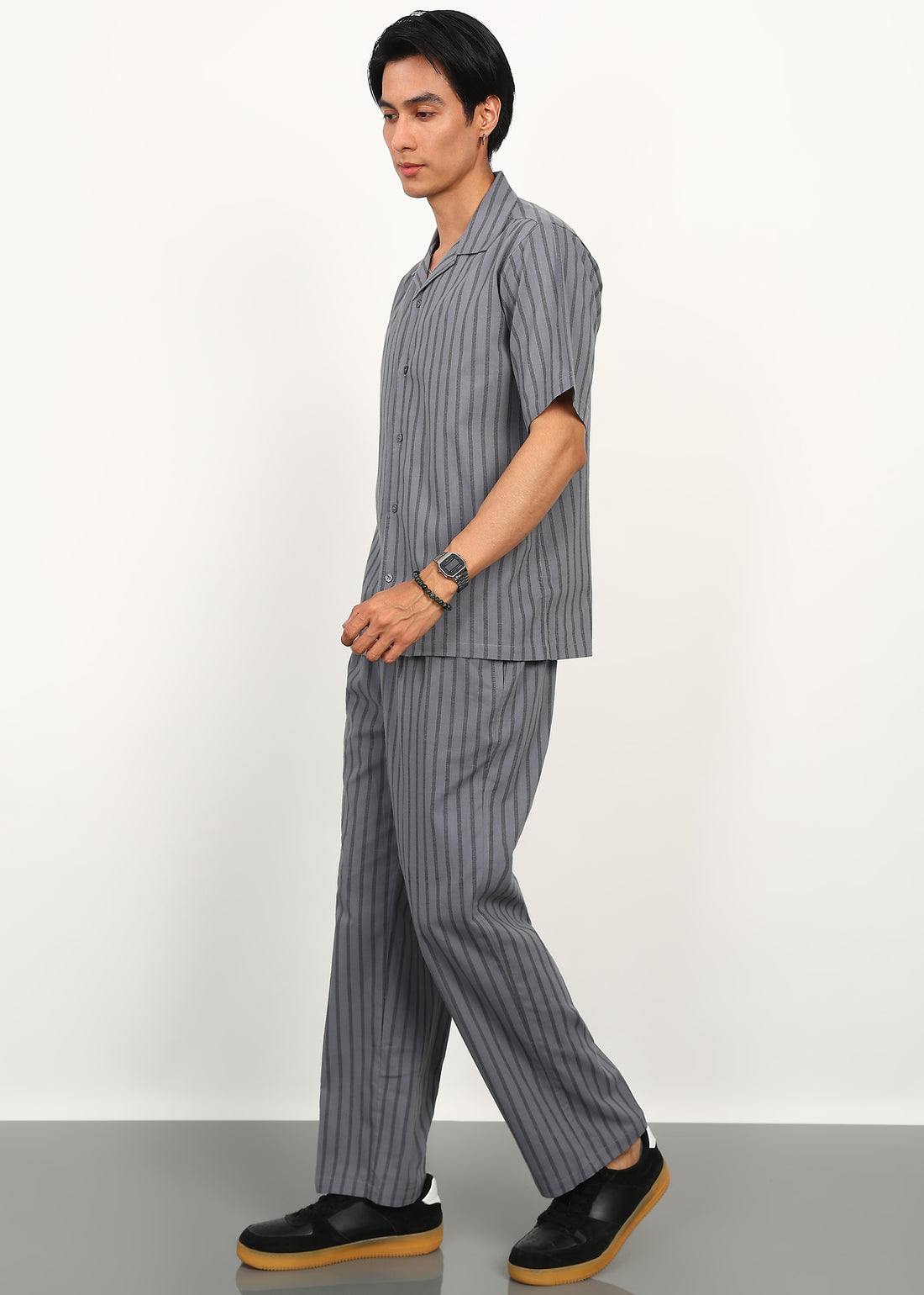 Fabmade Graphite Rhythm Co-Ord Set