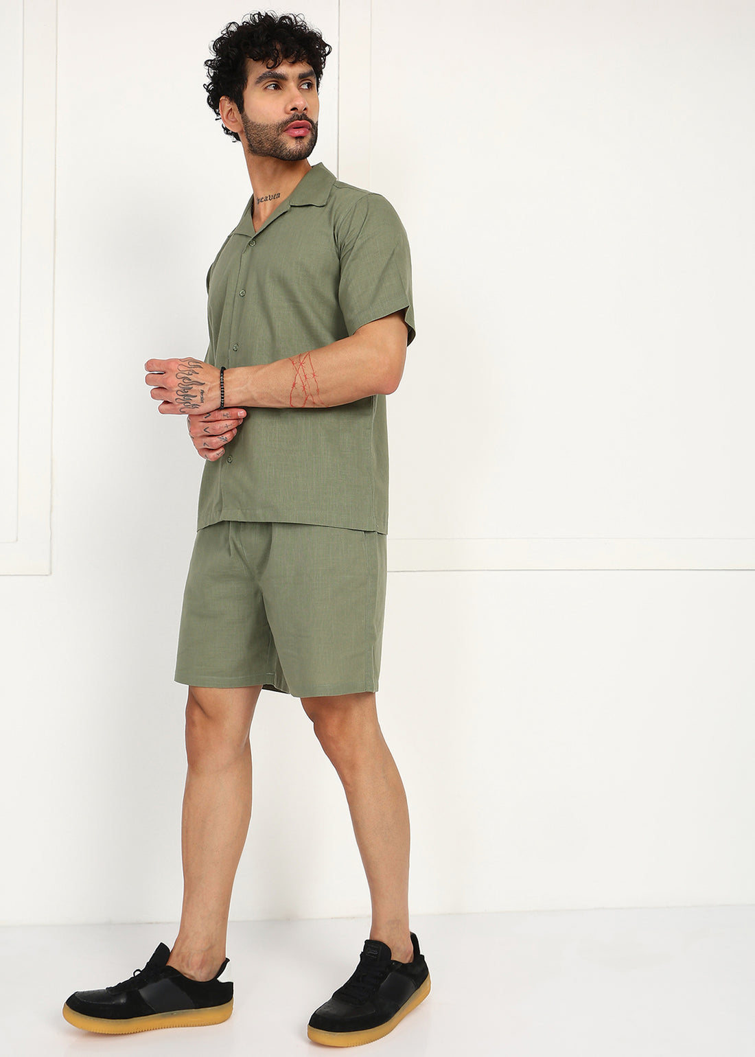 Fabmade Grove Ease Linen Co-Ord Set