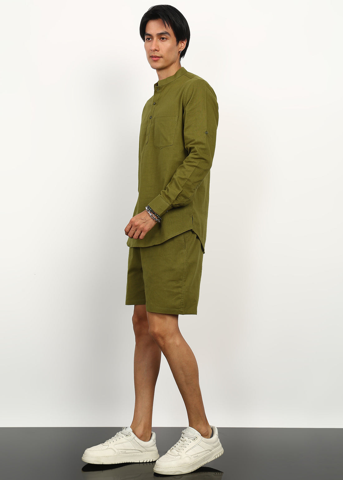 Fabmade Olive Breeze Co-Ord Set