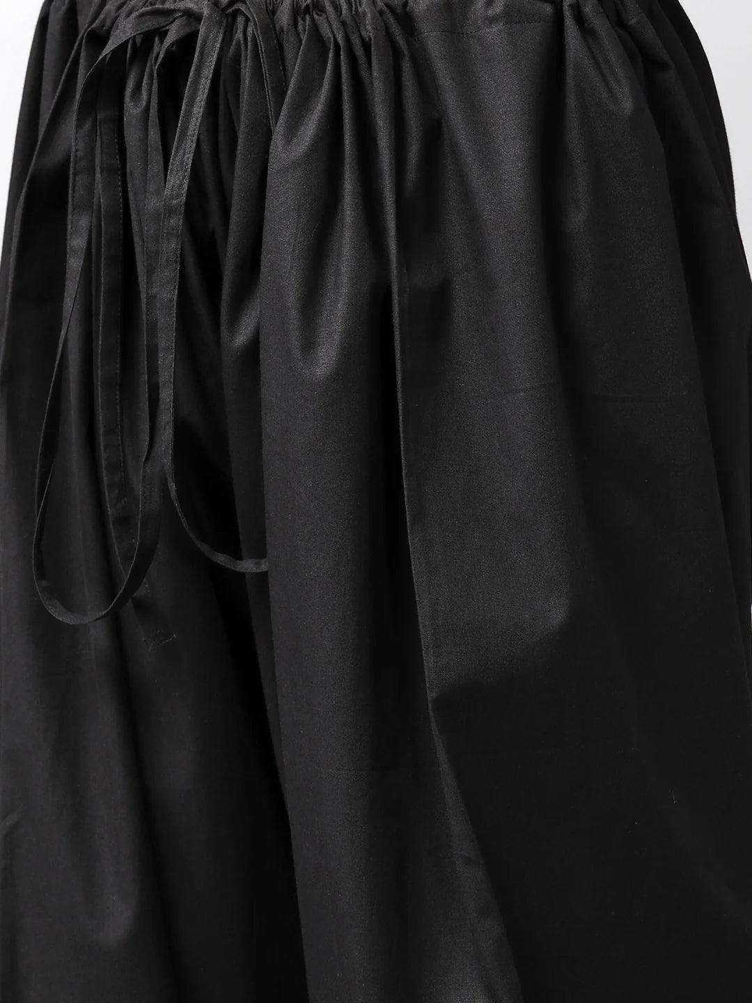 FM - Z Black PATHANI SUIT - Fabmade