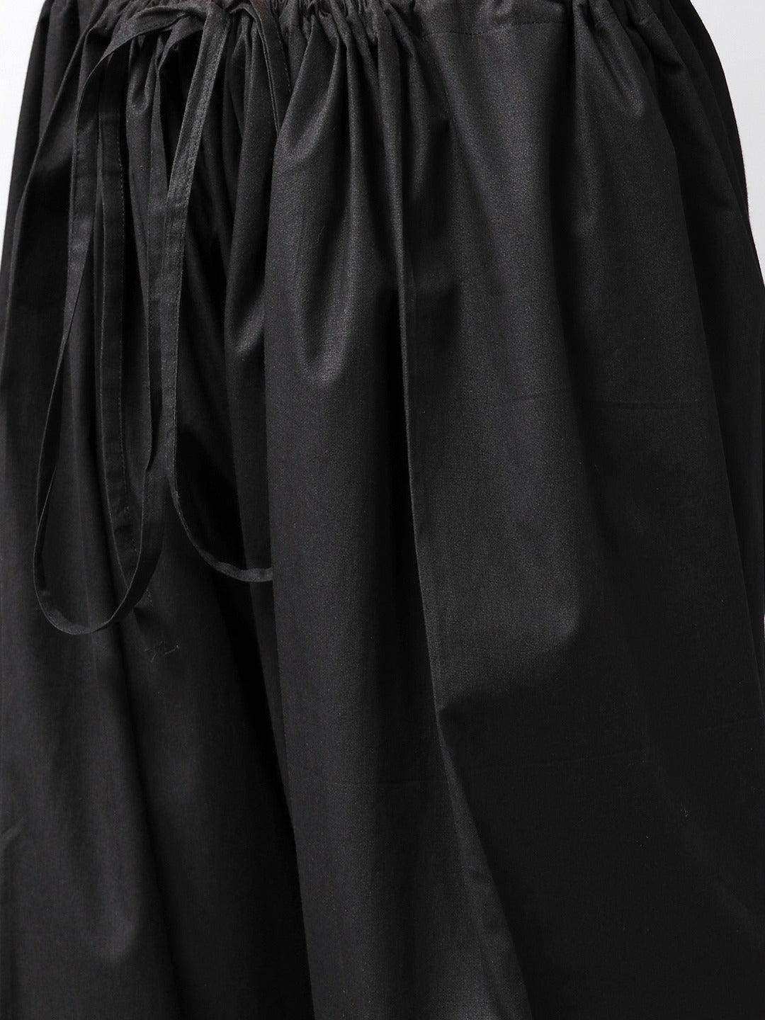 FM -  Men Black Pathani Suits - Fabmade
