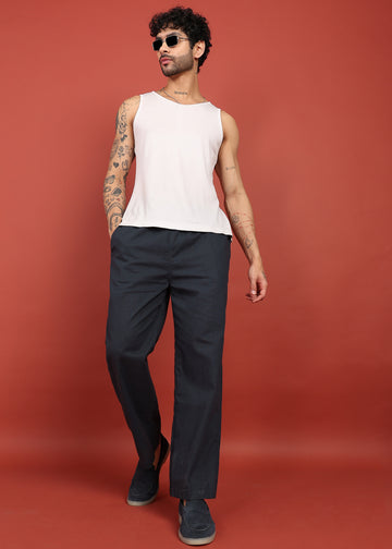 Midnight Ease Relaxed-Fit Trousers