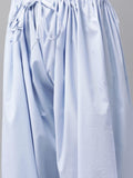 FM -  Men Sky Blue Pathani Suits - Fabmade