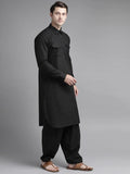 FM - Z Black PATHANI SUIT - Fabmade
