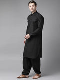 FM - Z Black PATHANI SUIT - Fabmade