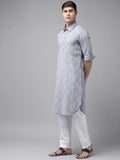 Pure Cotton Pathani Kurta Pyjama for the Modern Man (Copy) - Fabmade