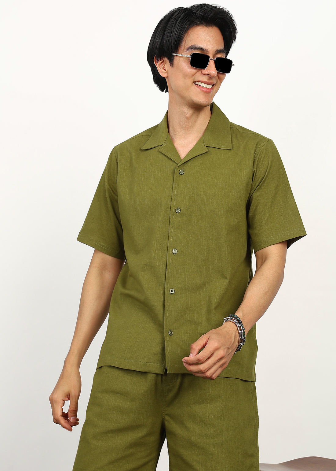 Fabmade Olive Ease Co-Ord Set