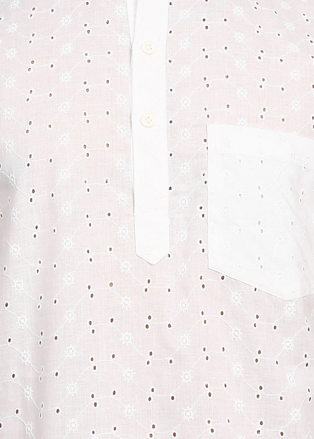 Fabmade Minimal Loom Linen Kurta