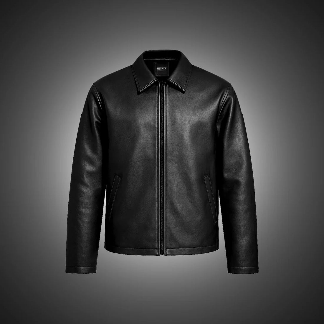 Midnight Luxe Leather Jacket for Men