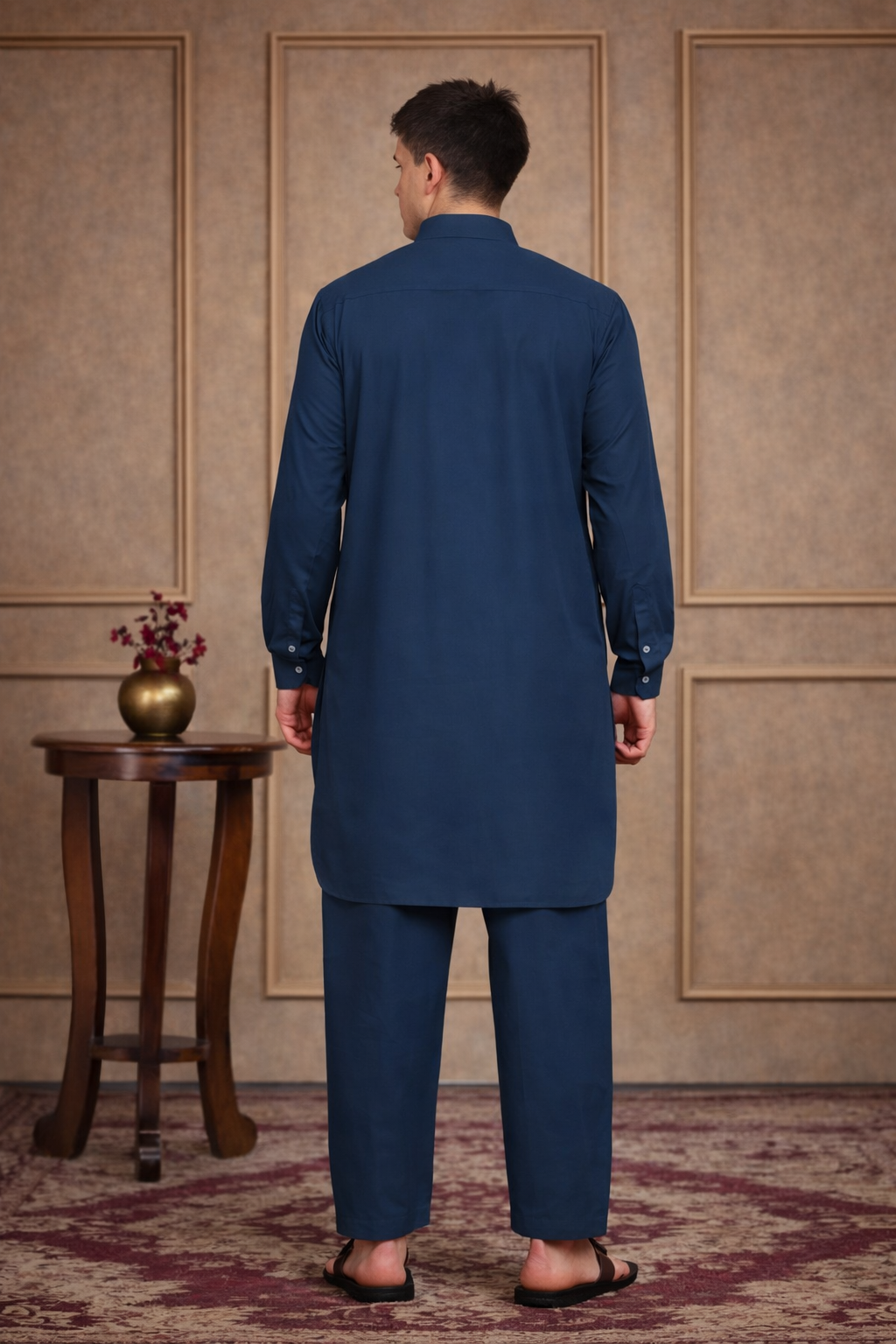 FM -  Navy Blue PATHANI SUIT