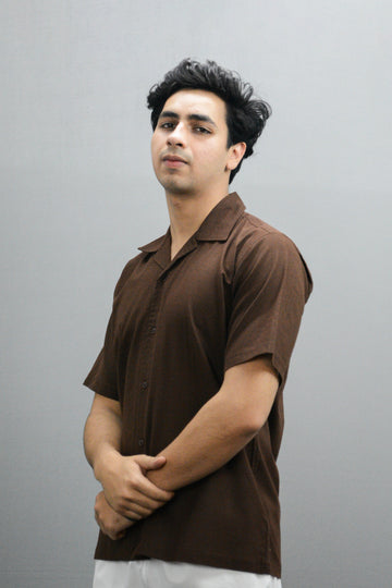 100% Men's Pure Linen Slim Fit Shirt