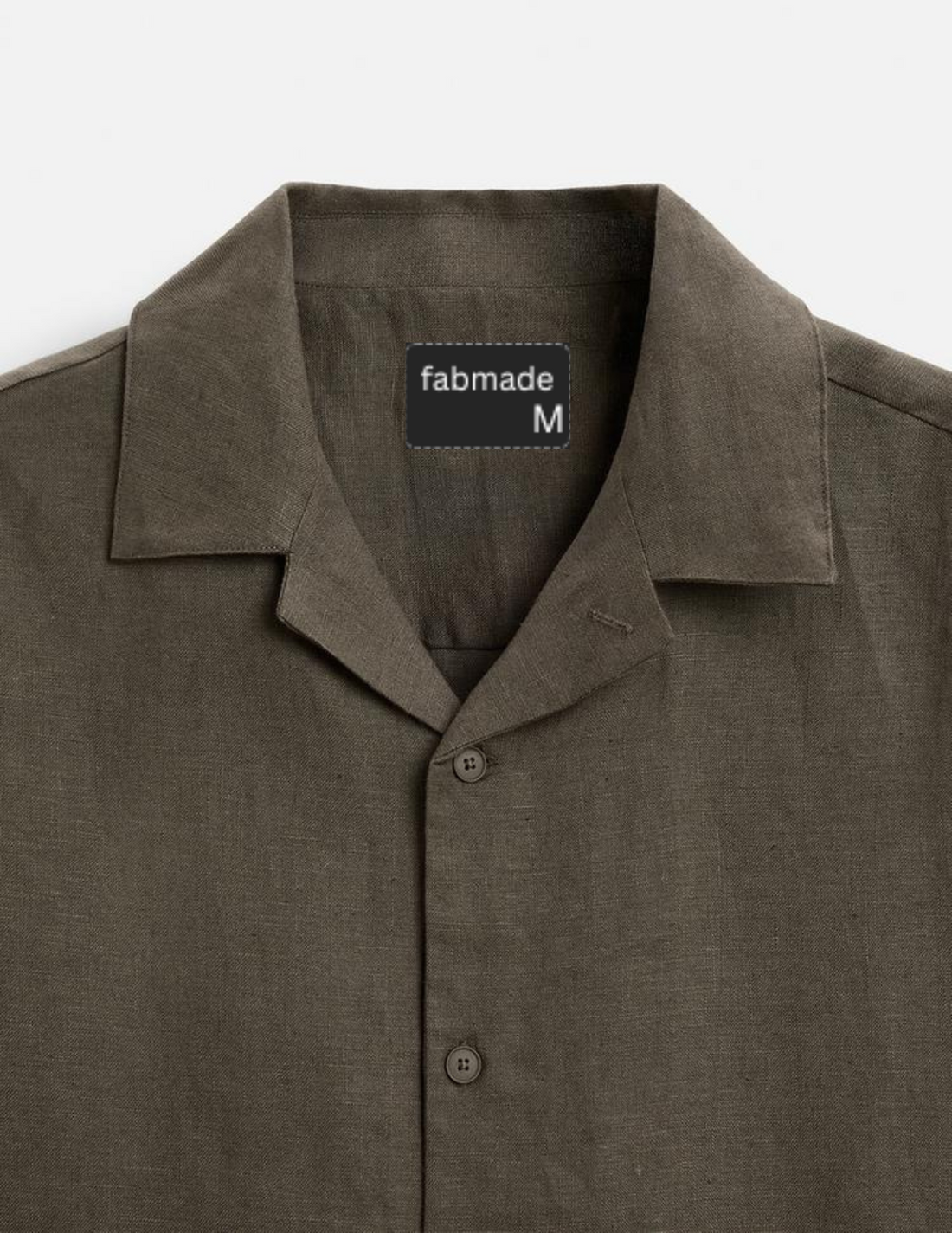 Men’s Brown Cotton Shirt