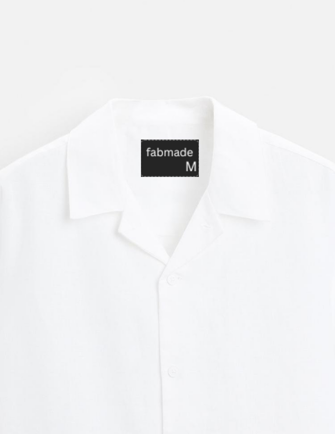 Men’s White Cotton Shirt