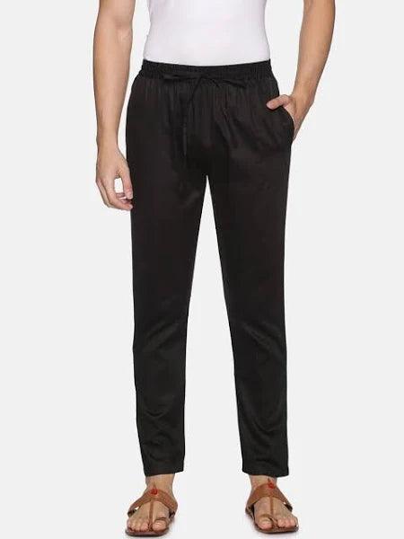 Elevate Your Loungewear Game with the Stylish  White & Black Pyjama Combo - Fabmade